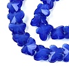Opaque Glass Beads Strands GLAA-N073-01G-3