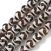 Tibetan Style dZi Beads Strands GG-CBA3DA1-04-2