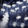 14Pcs 7 Styles Acrylic Ring Displays RDIS-FG0001-32-5