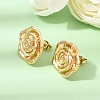304 Stainless Steel Stud Earrings for Women SA-CBAF6AD-18G-A-2