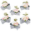 Silk Cloth Silk Ribbon Wrist Corsage AJEW-WH0277-62A-1