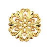 Brass  Filigree Joiners FIND-TAC0002-034G-1