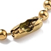 304 Stainless Steel Ball Chain Necklaces CHS-F009-01H-45cm-G-02-3