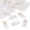 30Pcs Natural Freshwater Shell Pendants BSHE-TA0001-32-2