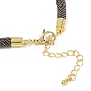 4.5MM Round Nylon Cotton Milan Cord Bracelet Making BJEW-I245-01G-4