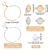 Unicraftale DIY Blank Dome Bracelet Making Kit DIY-UN0003-94-3