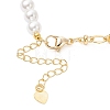 Alloy Rhinestone Star Charm Bracelets BJEW-JB12872-4