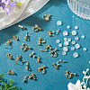 24Pcs 3 Styles 316 Stainless Steel Clip-on Earring Findings STAS-TA0006-31G-5