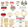 237Piece DIY Christmas Themed Earring Making Kits DIY-SC0015-05-2