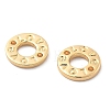 Brass Connector Charms KK-G516-25G-2