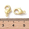 Rack Plating Brass Lobster Claw Clasps KK-F090-27G-02-3