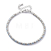 Polyester Cord Braided Bracelet Makings MAK-Z003-01P-17-1