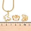 304 Stainless Steel Pendant Necklaces & Stud Earrings Sets SJEW-H002-01B-G-3