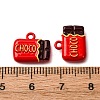 Baking Paint Alloy Pendants FIND-G097-05E-3