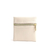 Square PU Leather Jewelry Gift Zipper Bags PW-WGB98FA-11-1