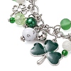 Alloy Multi Charms Chain Bracelets BJEW-JB11201-3