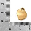 304 Stainless Steel Pendant Cabochon Settings SA-CBA9B1E-01C-G-3