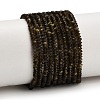 Natural Golden Sheen Obsidian Beads Strands GG-CBAA9B4-A02-02-2