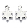 201 Stainless Steel Charms STAS-R116-033-2