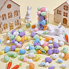 120Pcs 2 Styles Foam Simulated Pigeon Eggs DIY-SP0007-60-4