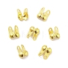 Rack Plating Brass Bead Tips KK-P274-02C-G-1