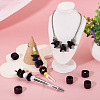 Acrylic European Beads OACR-TAC0013-14O-7