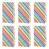 12Pcs Rainbow Color Rectangle Paper Candy Bags ABAG-TA0002-34B-2