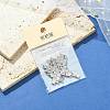 SHEGRACE Brass Beads XGRQ1H040-339P-6