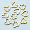 Brass Spring Gate Rings KK-BC0004-70-4