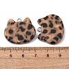Opaque Cellulose Acetate(Resin) Pendants RESI-B042-02A-3