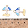 Alloy Enamel Pendants AL-CBAE435-14G-01-3