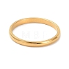2mm Polished Plain Dome Finger Ring for Girl Women RJEW-C012-05E-G-1