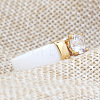 Flat Round Porcelain Finger Rings for Women Men FS-WG6D31E-02-2