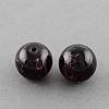 Drawbench Transparent Glass Beads Strands GLAD-Q012-6mm-24-1
