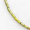 Electroplate Non-magnetic Synthetic Hematite Beads Strands G-J210C-02-1
