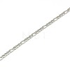 304 Stainless Steel Figaro Chain Necklace Making LS-STAS-A028-N022MP-2