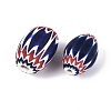 Handmade Millefiori Glass Barrel Beads LA-N002-32A-2