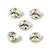 Glass Rhinestone Cabochons GLAA-A018-8mm-001GY-1