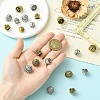 20Pcs 2 Styles 2 Colors Tibetan Style Alloy Pendant Bails FIND-YW0013-15-3