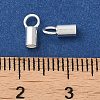 925 Sterling Silver Cord Ends STER-P055-01C-S-3
