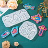  2Pcs 2 Style Medical Theme DIY Pendant Silicone Molds DIY-TA0005-23-5