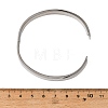 6MM 304 Stainless Steel Blank Grooved Hinged Bangle Making SA-CBA4244-02P-2