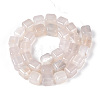 Natural White Agate Beads Strands G-N353-03A-04-3