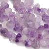 Raw Rough Natural Druzy Amethyst Beads Strands GG-CBAC61B-A01-02-3