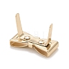 Zinc Alloy Bag Decorative Buckle Clip FIND-A007-06LG-3