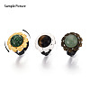 Adjustable Alloy & Iron Bezel Cup Ring Base with Rotatable Tray MAK-T012-01AB-5