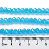 Baking Painted Imitation Jade Glass Bead Strands DGLA-A034-J8MM-A13-5