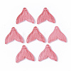 Transparent Spray Painted  Glass Pendants GLAA-S190-009A-4