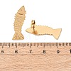 304 Stainless Steel Stud Earrings for Women EJEW-F410-01G-3