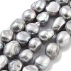 Dyed Natural Cultured Freshwater Pearl Beads Strands PEAR-P062-30C-2